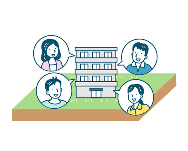 兄弟で分け合う様子